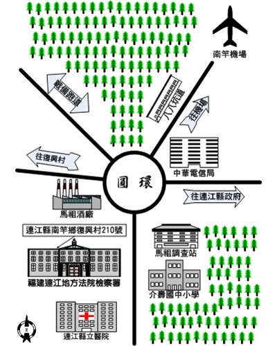 交通導覽圖