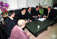 因應三合一選舉 檢察長拜會縣選委會照片