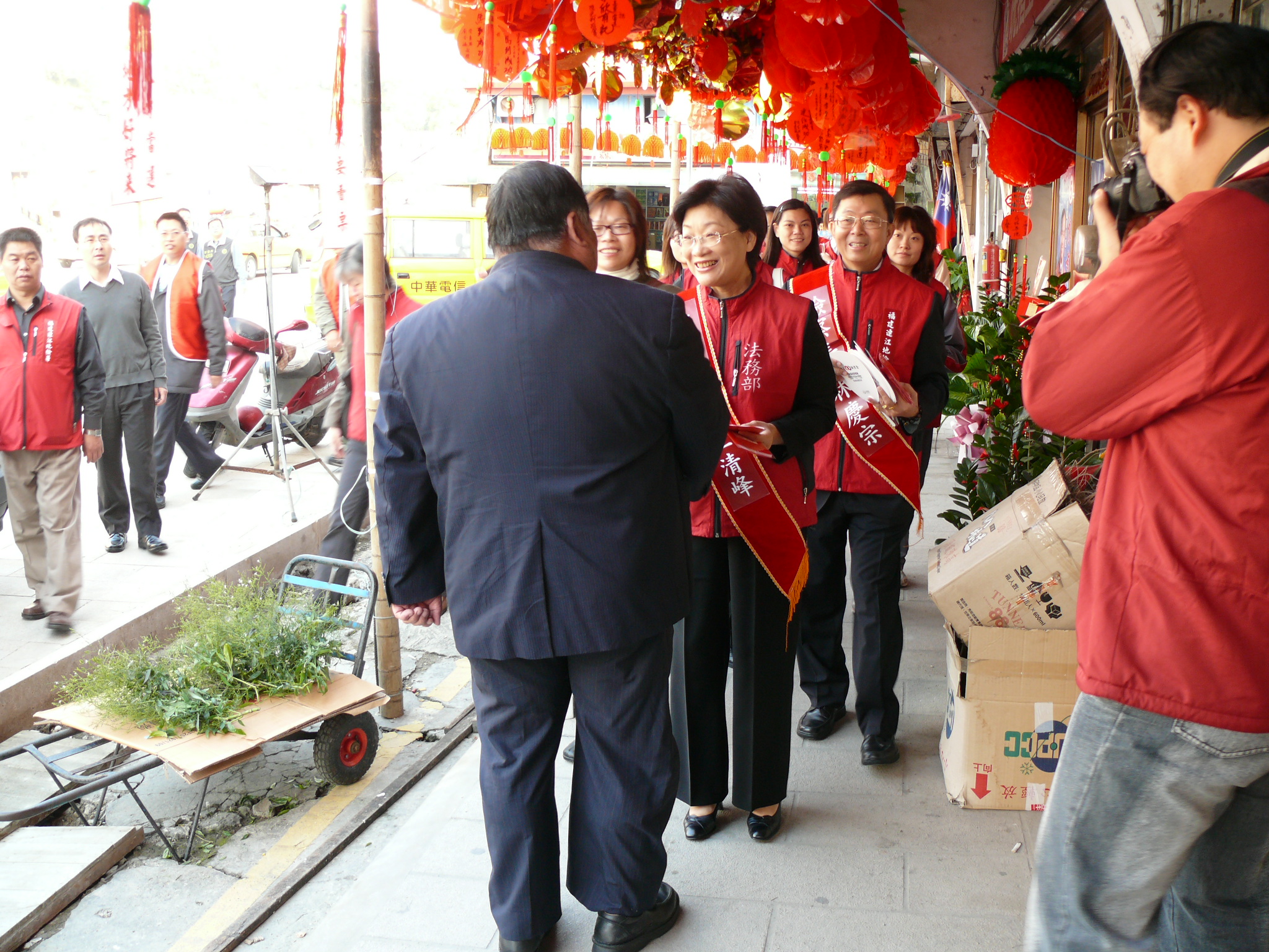 部長傳統市場反賄選宣導3