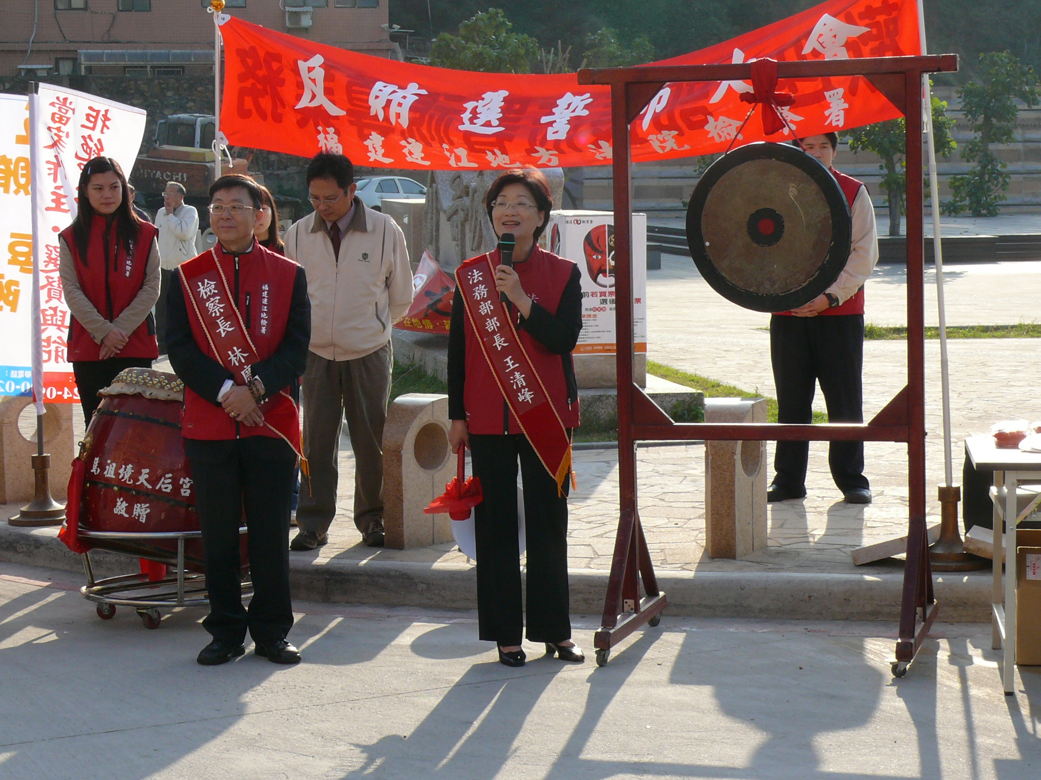 部長傳統市場反賄選宣導4