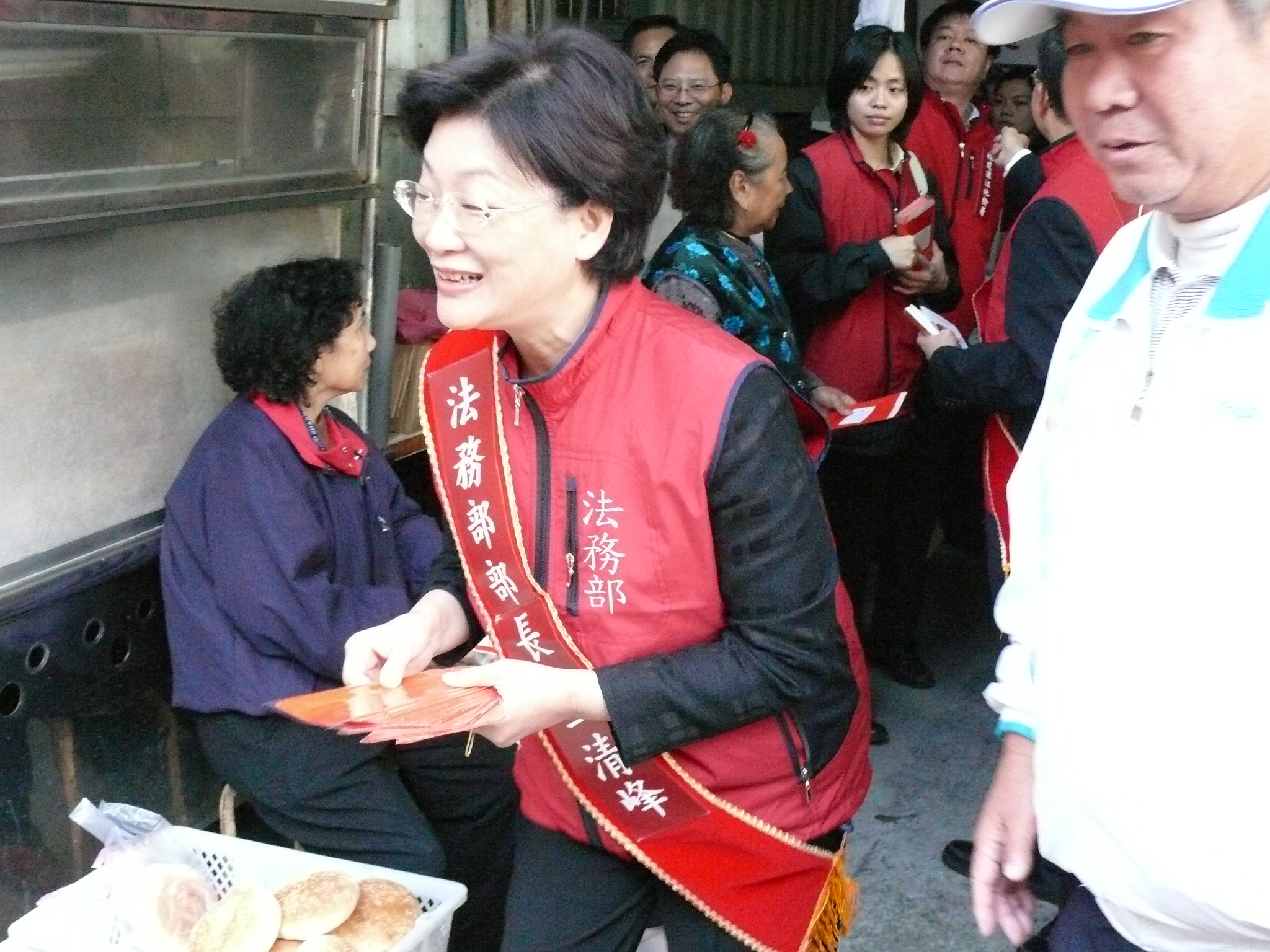 部長傳統市場反賄選宣導5