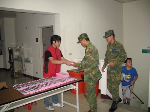 東引反賄選宣導現場
