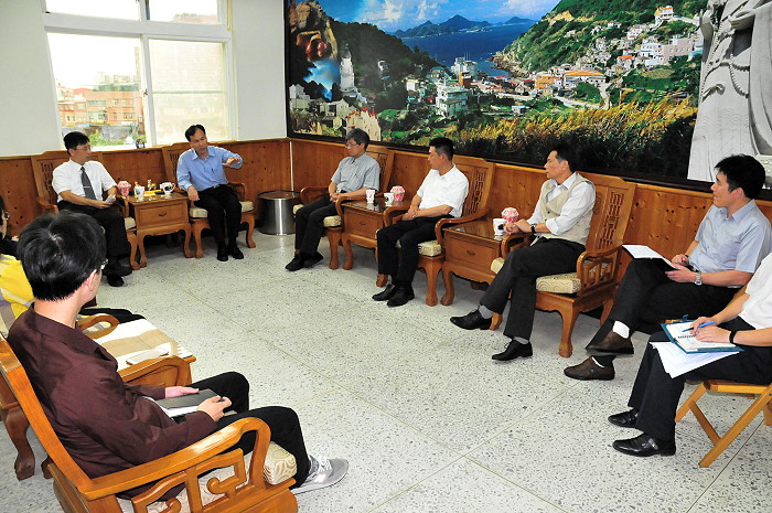 向毒品宣戰!連江地檢署拜訪縣長 盼加強橫向聯繫及校園宣導