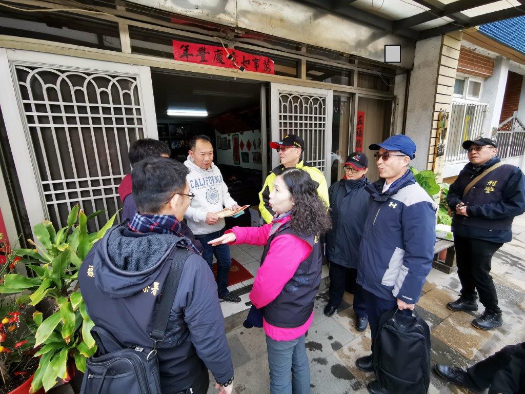 109-01-01 北竿元旦選舉查察-虛設戶籍-反賄選宣導照片7
