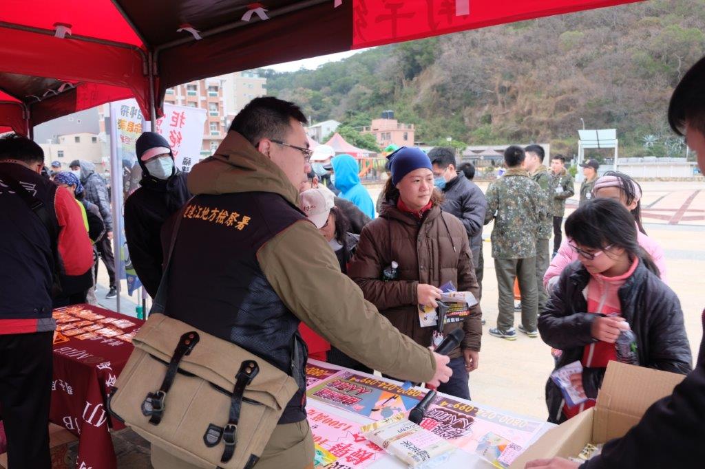 109-01-01 南竿元旦升旗典禮反賄選宣導活動照片4
