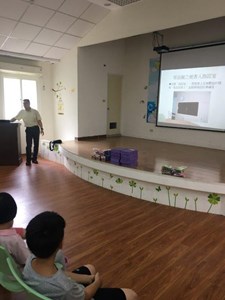 張檢察長赴莒光敬恆國中小實施法治教育宣導