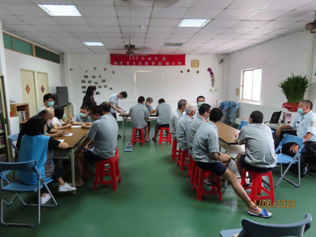 福更保連江辦事處輔導員實施端節入監輔導