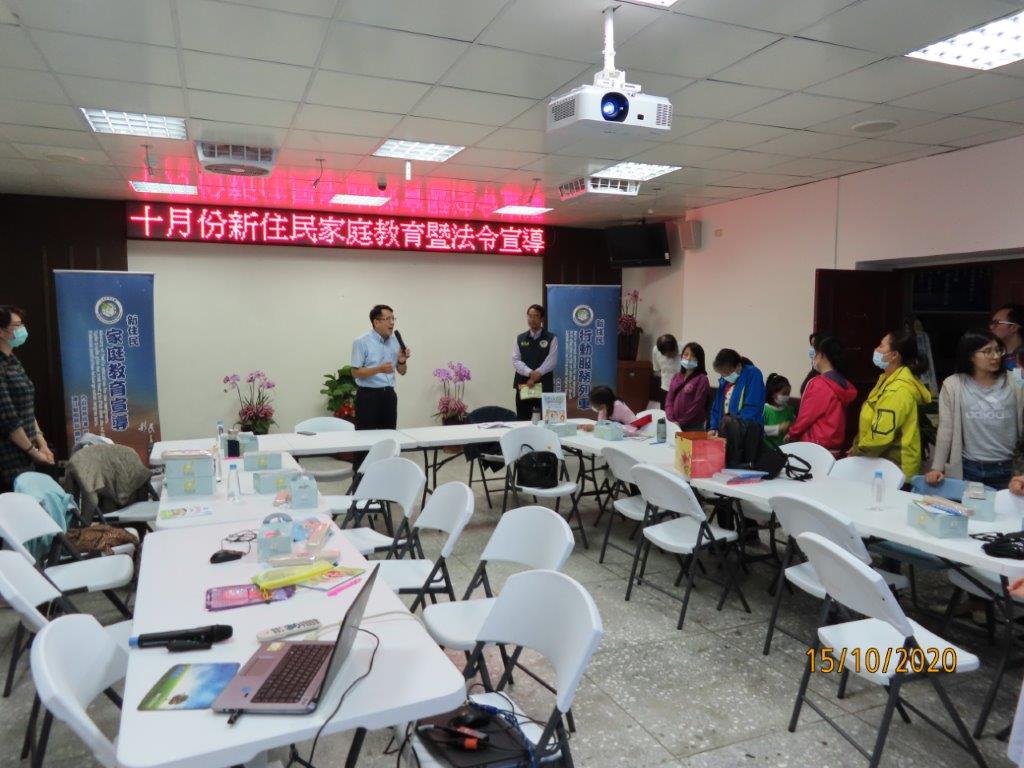 連江地院王院長邁揚為新住民簡介院檢運作模式