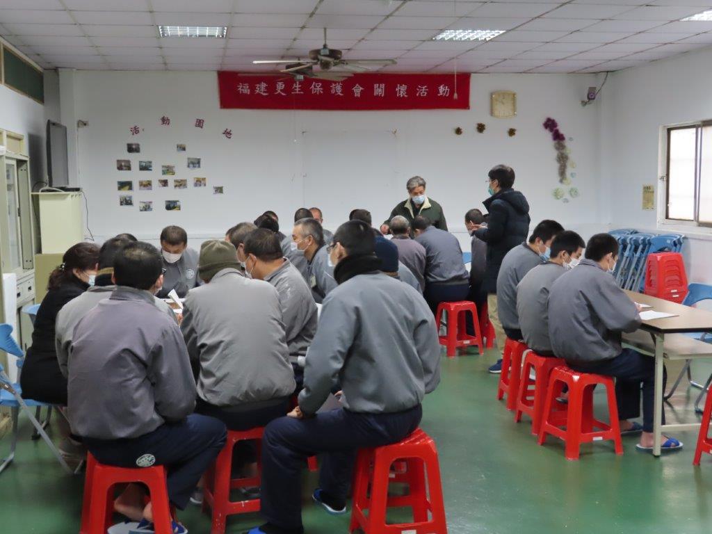 志工人員了解在監學員生活狀況