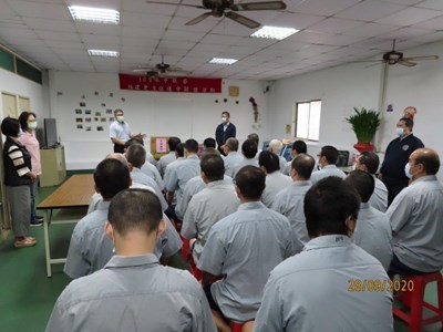 福更保連江辦事處秋節入監關懷活動