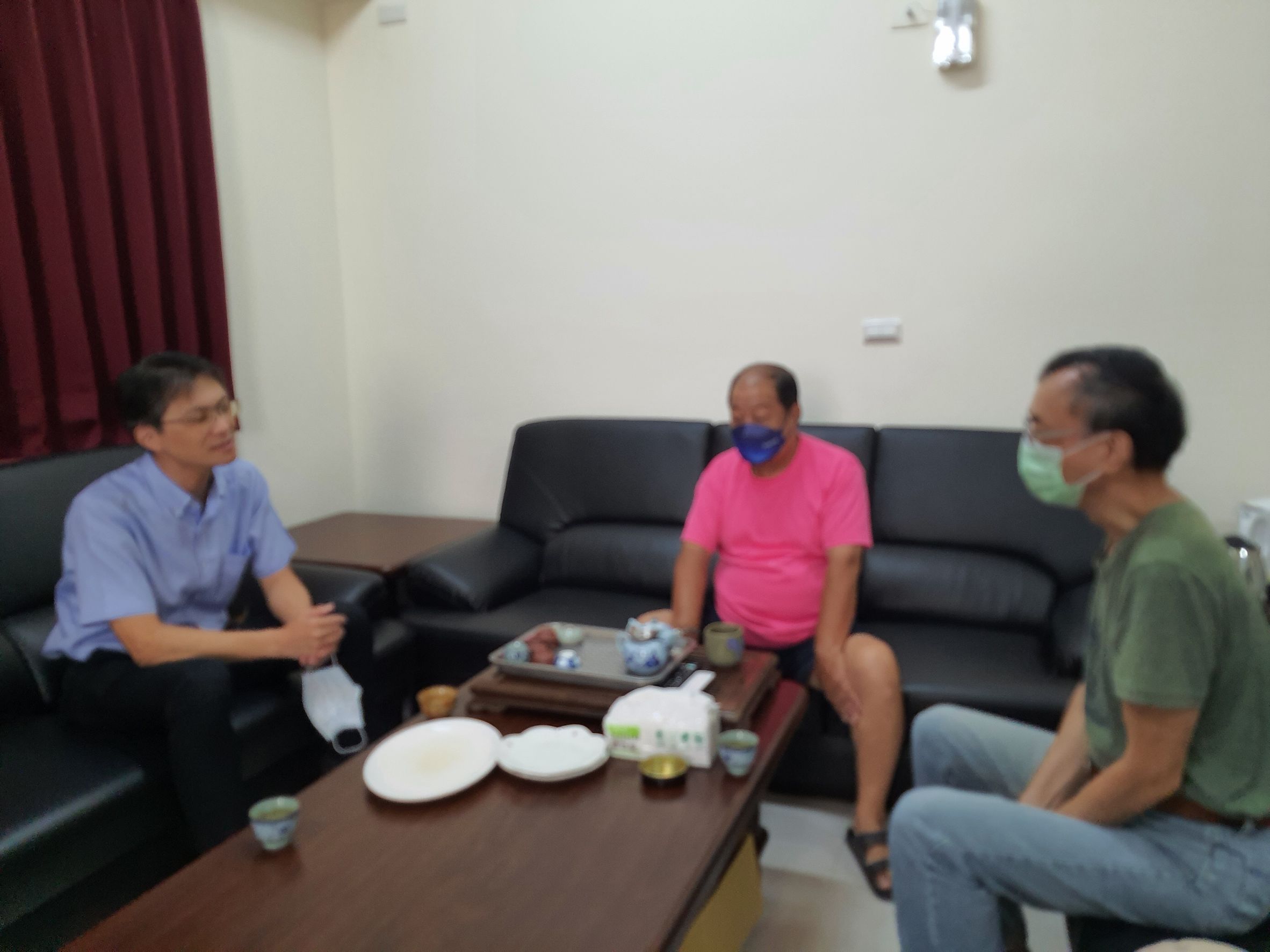 111.09.01檢察長拜會馬資網站長及復興村村長宣導反賄選 (3)