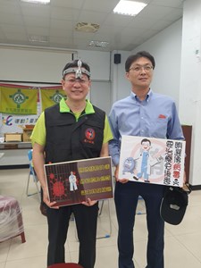 黃檢察長與犯保連江分會攜手舉辦聯合義診及法律、反賄選宣導 (6)