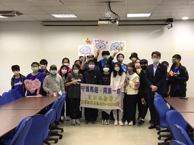 廖主任檢察官於北竿中山國中反賄選宣導 (3)