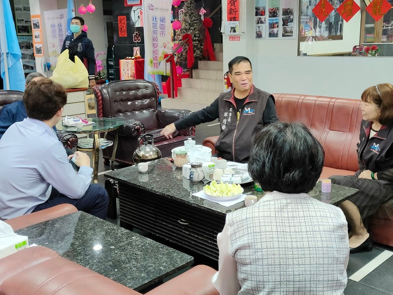 廖主任檢察官赴桃園市拜會馬祖宗親會宣導反賄選 (5)