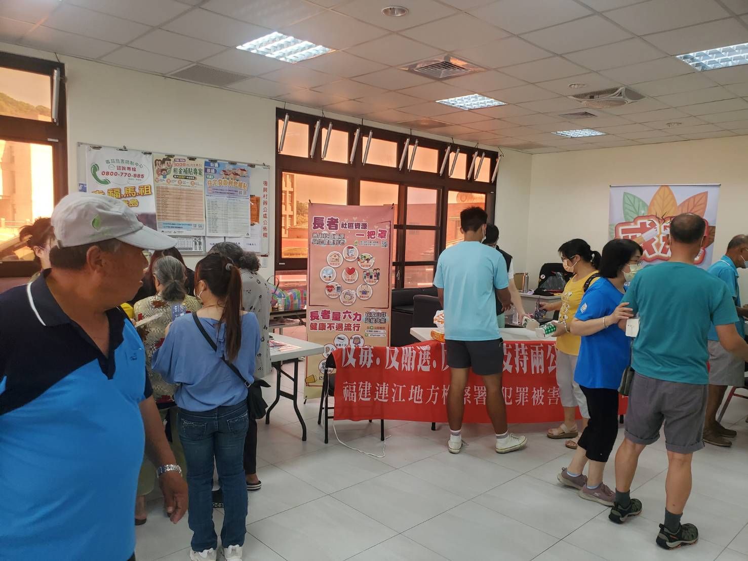 於南竿鄉復興村老人活動中心辦理反賄選等法治教育宣導 (4)