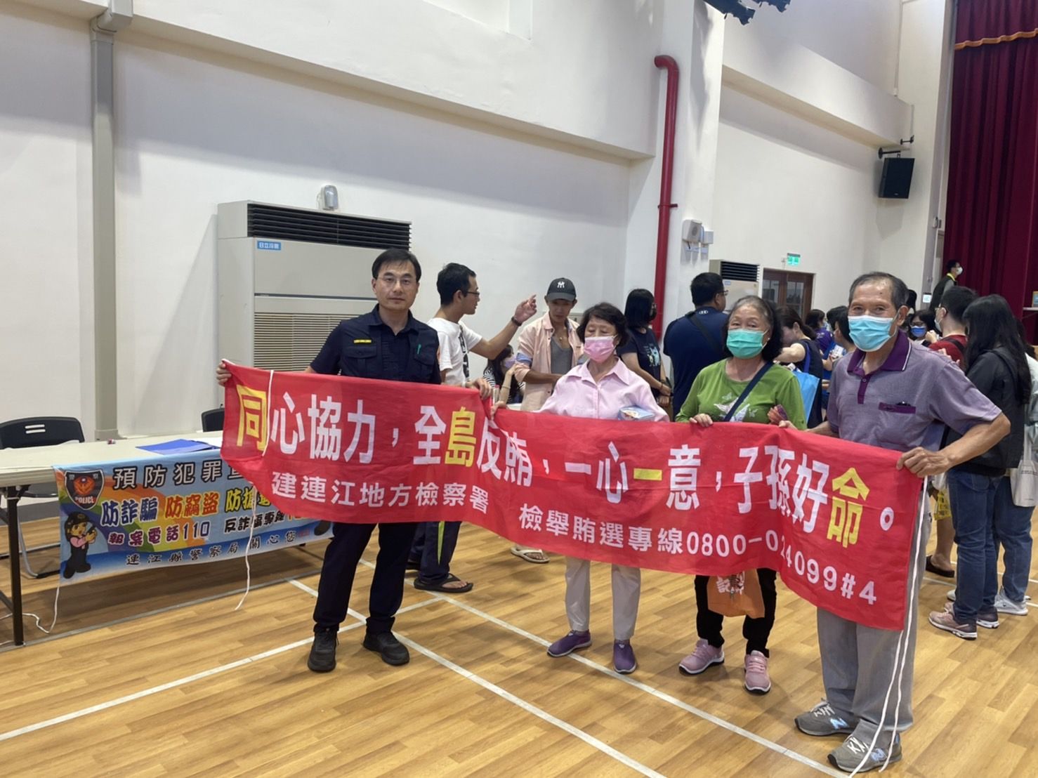 與南竿所交通安全月反賄選宣導 (4)