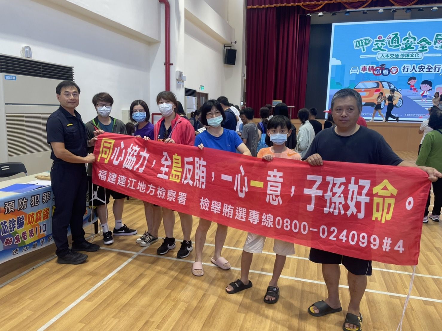 與南竿所交通安全月反賄選宣導 (5)