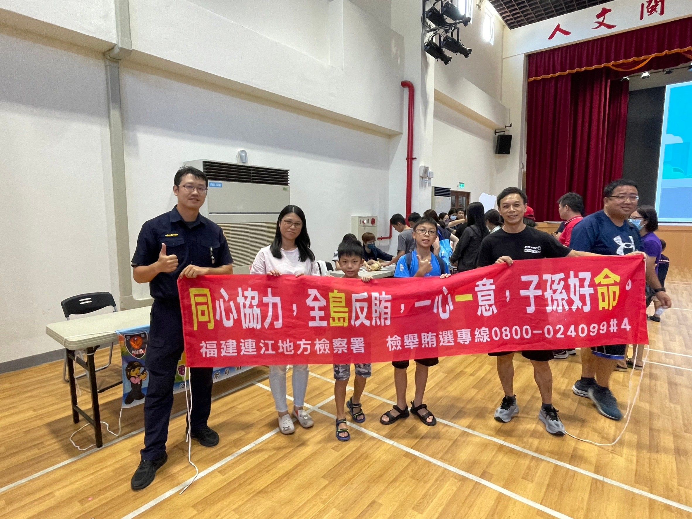 與南竿所交通安全月反賄選宣導 (6)