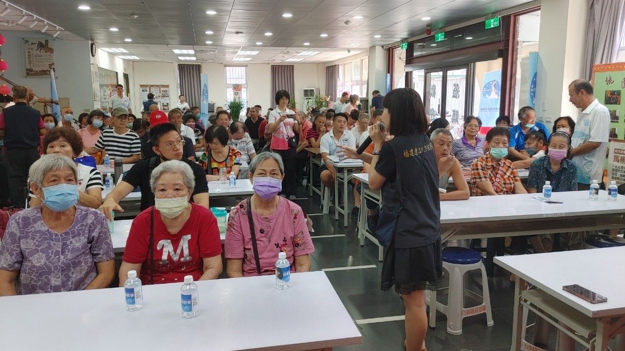 連江地檢、桃園地檢結合馬祖桃園同鄉會「老人福利宣導」反賄選宣導 (4)