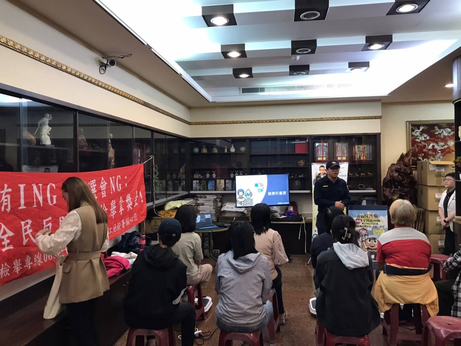 112-10-11與北竿所健康養生講座反賄選宣導 (1)