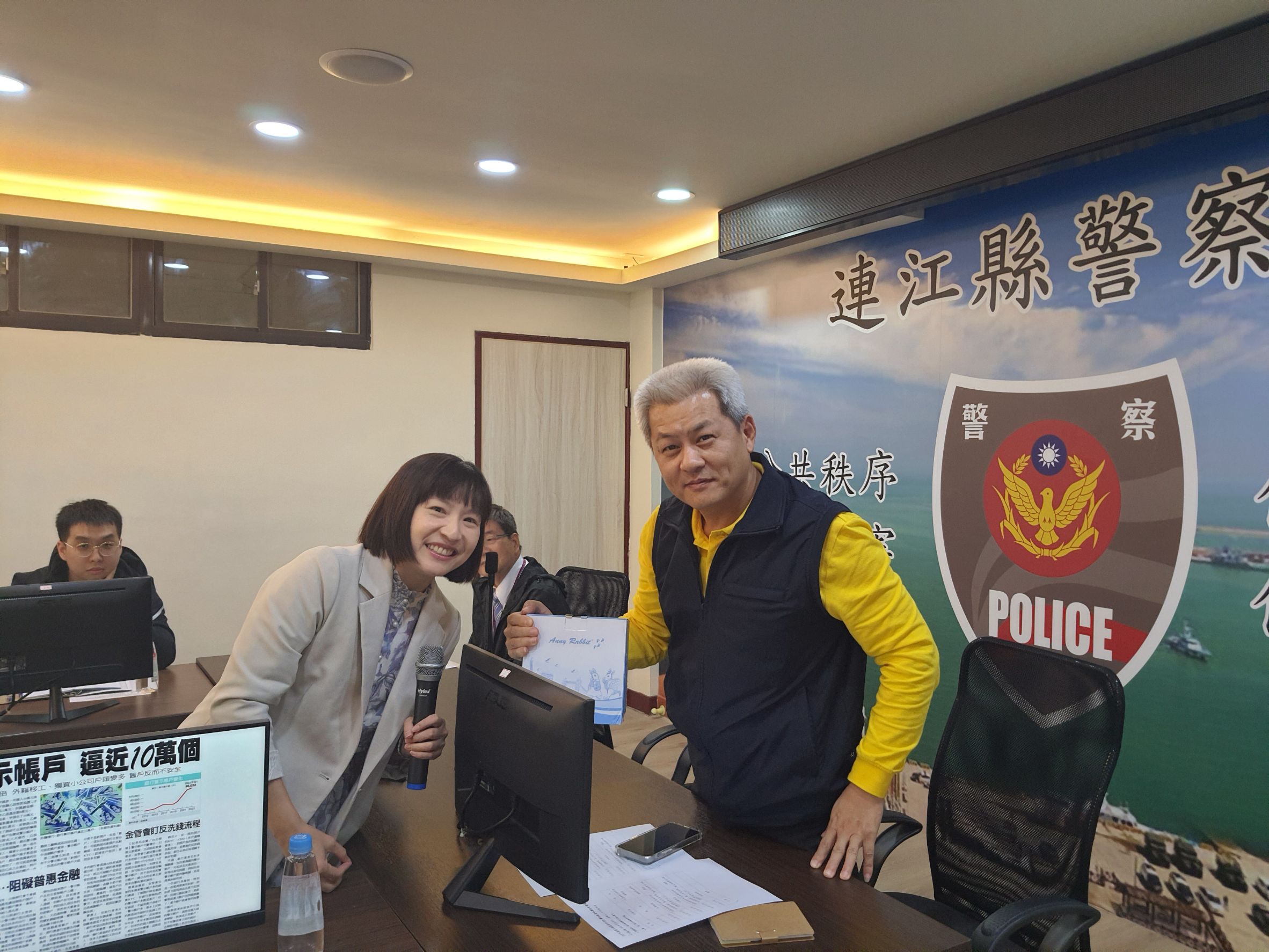 112-11-16縣警察局調查站移民署憲兵隊馬防部台銀郵局農會打詐行動綱領研習暨反賄選宣導 (4)