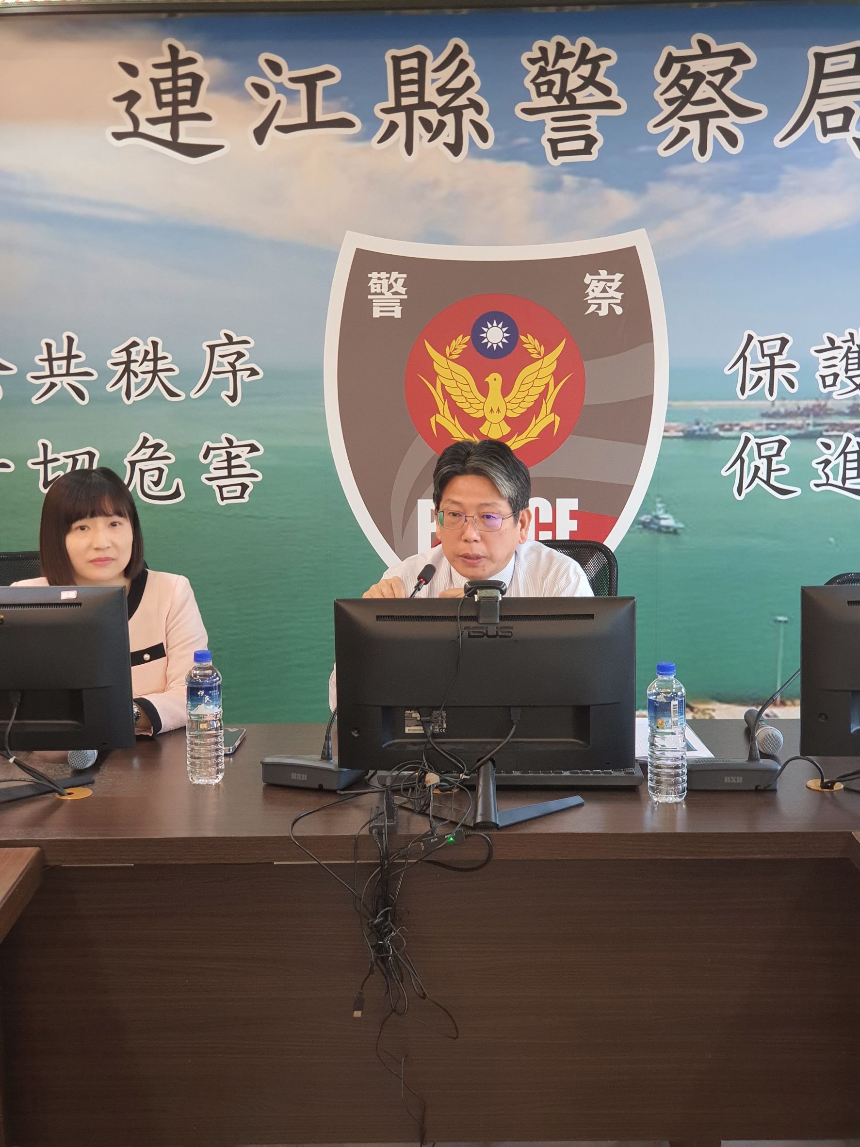 112-12-07於縣警局檢警調軍移民金融機構打詐及反賄選法律研習及宣導 (2)