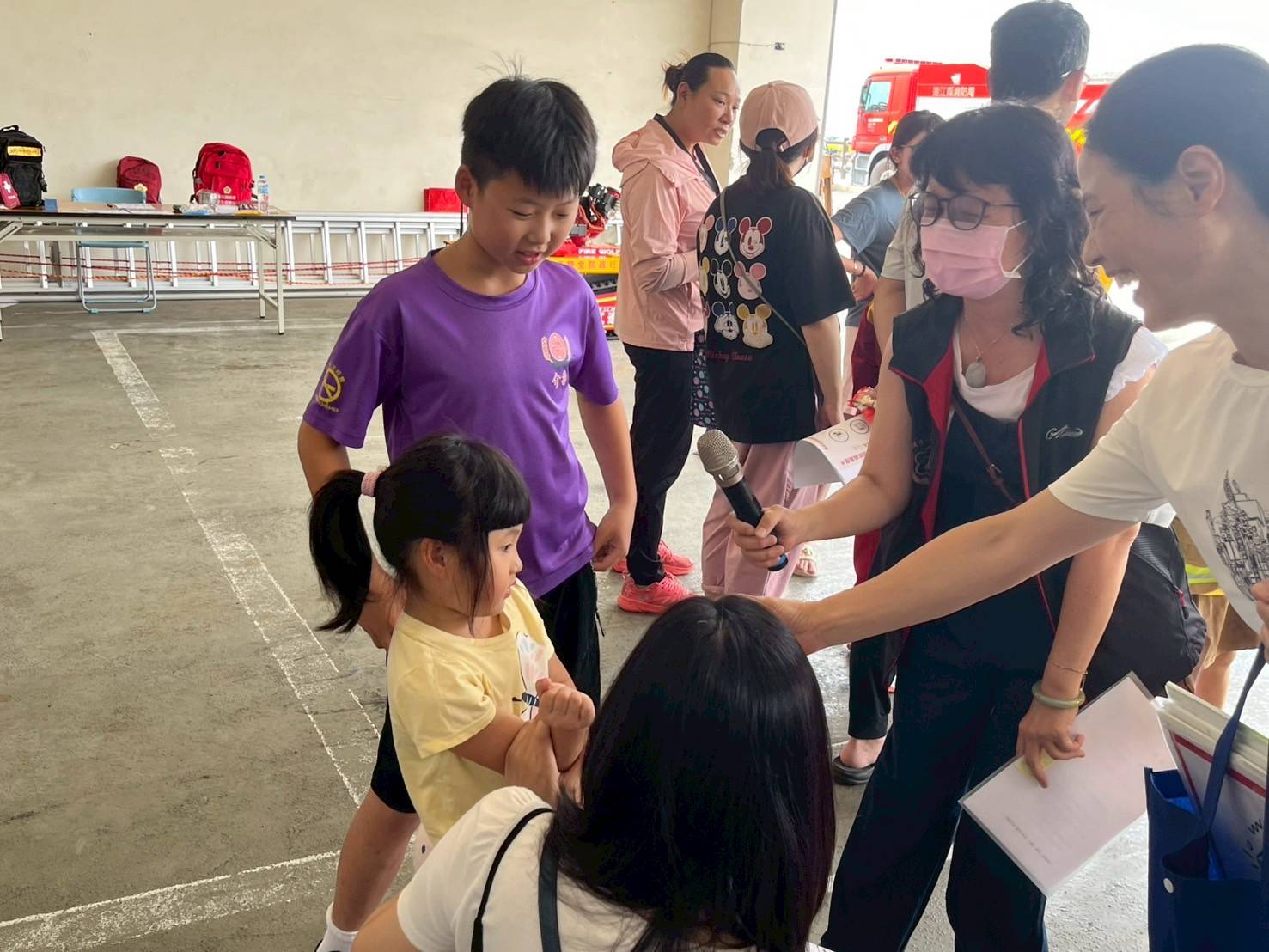 114-07-12連江地檢署於消防局防災體驗營辦理反詐騙反毒等法律宣導 (3)