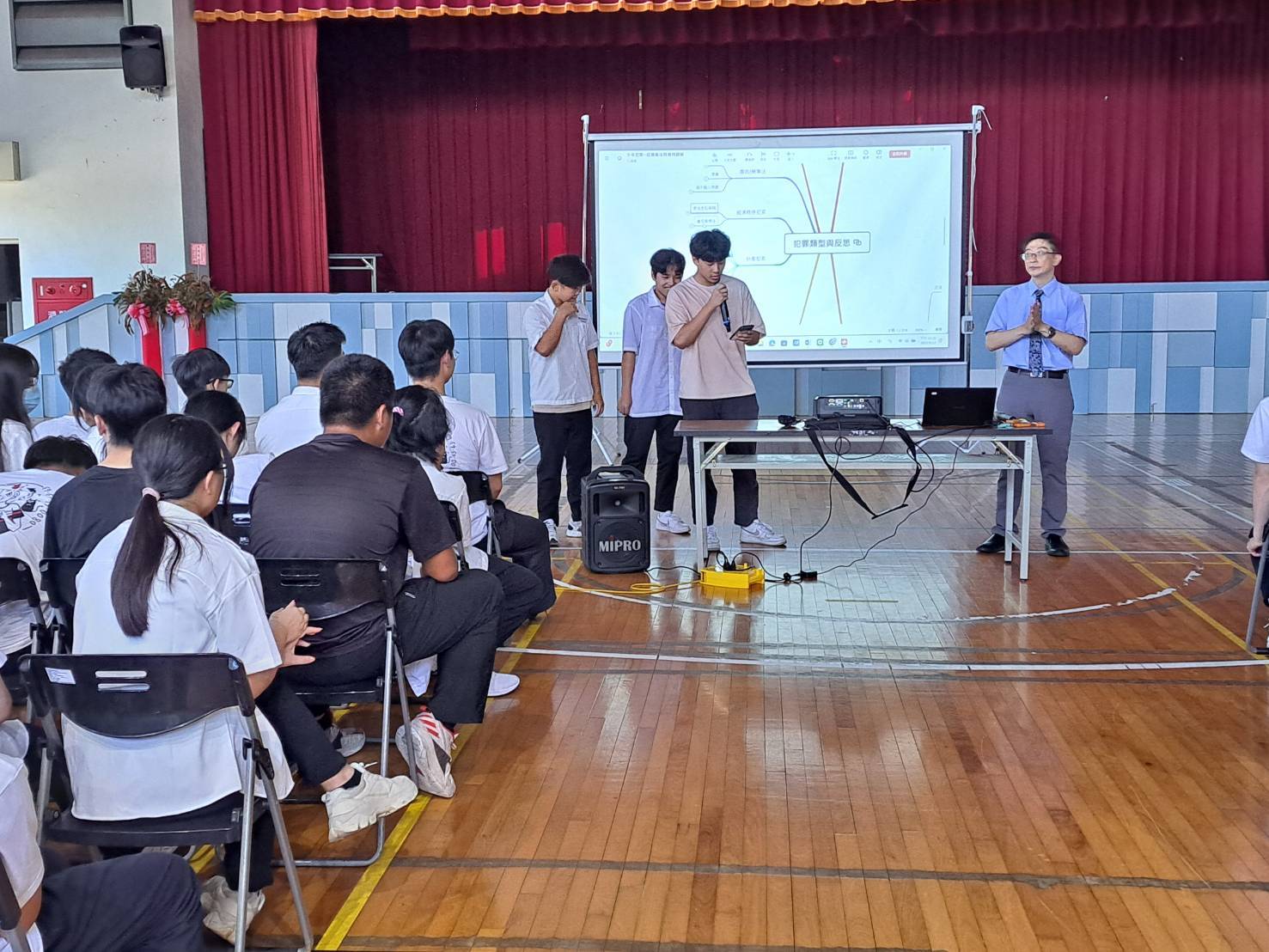 114-09-12連江地檢署於馬祖高中辦理反詐騙等法律宣導 (2)